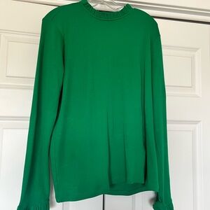 Ann Taylor Emerald Green Top